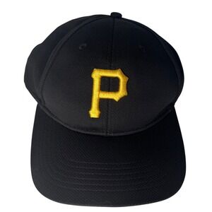 Pittsburgh Pirates MLB Baseball Cap OC Sports Black Adjustable OSFM Hat Unisex